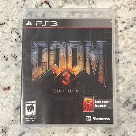 Forfærdeligt broderi Peru Sony | Video Games & Consoles | Doom 3 Bfg Edition For Playstation 3 Ps3  Complete Cib | Poshmark